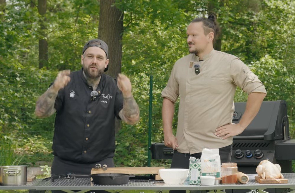 souboj kuchařů: ornyho krkovička vs. braňovo kuře?