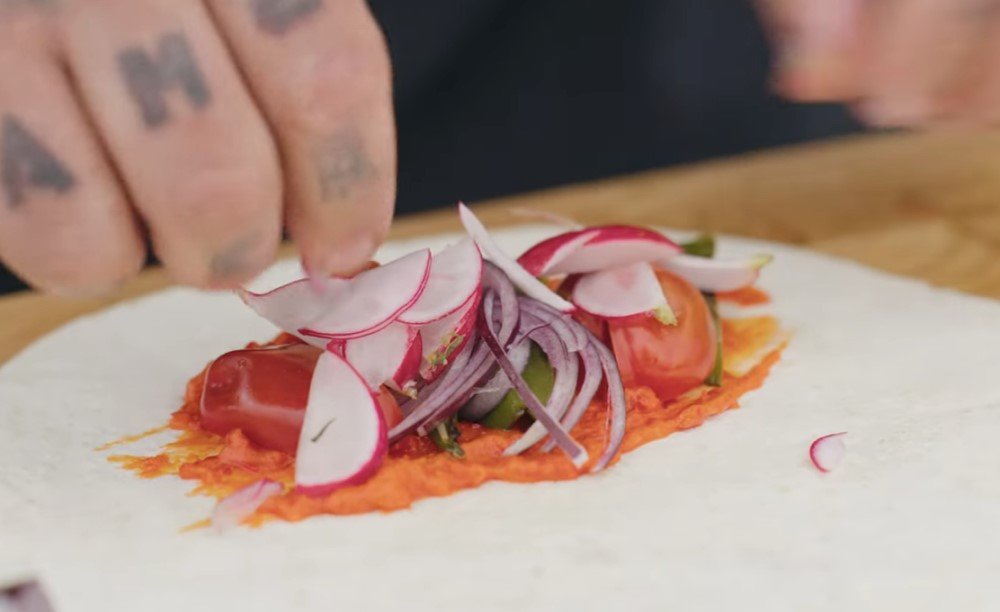 ornyho recept na vegetariánský twister